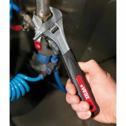VIRAX Schraubenschlüssel 6'' Mit Beidseitig Verwendbarem Greifer - 17030 -elektrische Bohrmaschine Geschäft virax 017032 anwendungsbild