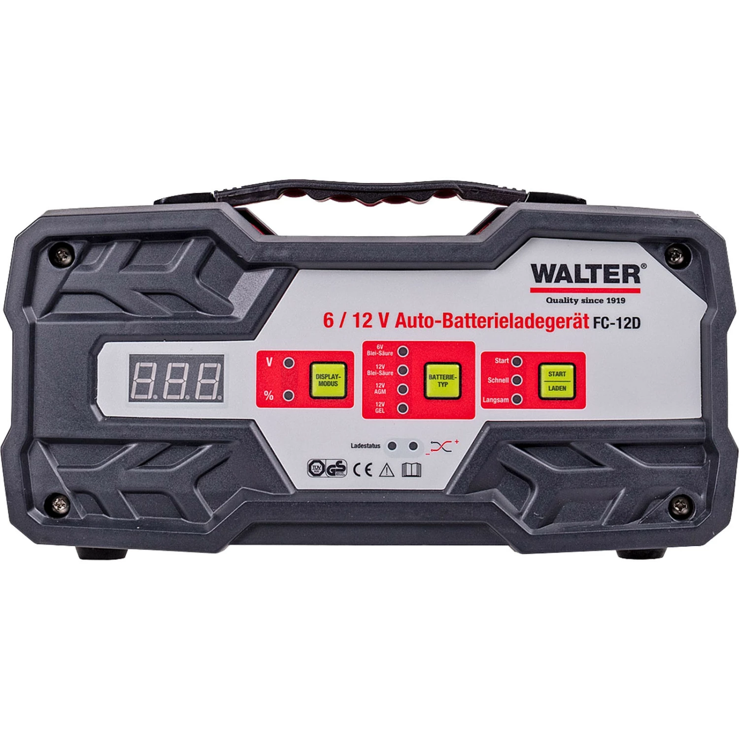 Walter Auto-Batterieladegerät FC-12D Mit Starthilfe 6 V / 12 V - 612356 5 Walter Auto-Batterieladegerät FC-12D Mit Starthilfe 6 V / 12 V - 612356 – Bild 3