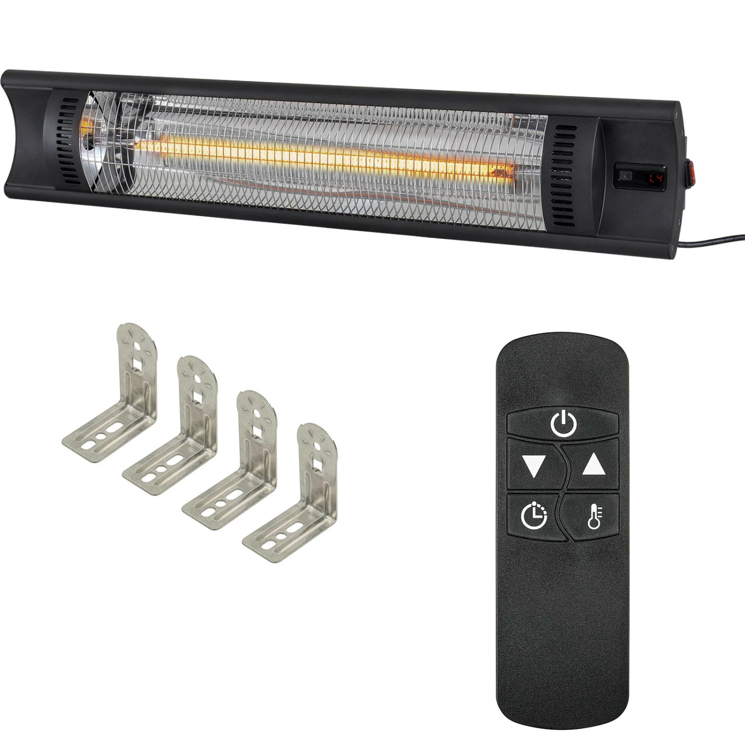 Walter Infrarot Wandheizstrahler 2.000 W Mit 4 Wärmestufen - 630630 3 Walter Infrarot Wandheizstrahler 2.000 W Mit 4 Wärmestufen - 630630