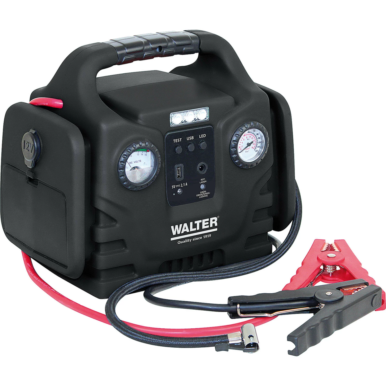 Walter Auto-Startgerät Mit Kompressor - K640046 3 Walter Auto-Startgerät Mit Kompressor - K640046