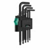 Wera 9tlg. 967 PKL/9 Torx Winkelschlüsselsatz BlackLaser - 024242 -elektrische Bohrmaschine Geschäft wera 024242 hp 4