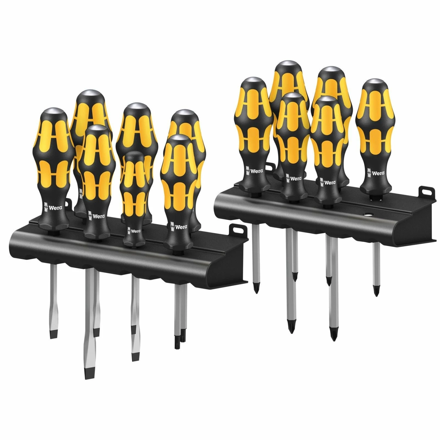Wera Big Pack 900 Schraubendrehersatz Kraftform Wera: Der Schraubmeißel + Rack - 133285 4 Wera Big Pack 900 Schraubendrehersatz Kraftform Wera: Der Schraubmeißel + Rack - 133285 – Bild 2