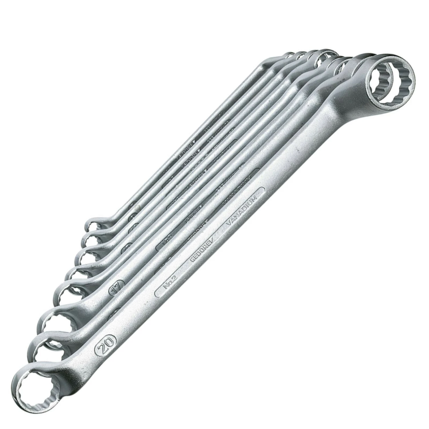 Gedore 8tlg. Doppelringschlüssel-Satz 6-22 Mm - 2-8 3 Gedore 8tlg. Doppelringschlüssel-Satz 6-22 Mm - 2-8