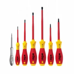 Wiha Schraubendrehersatz SoftFinish Electric Schlitz/Phillips 320N K7 7tlg. - 00834