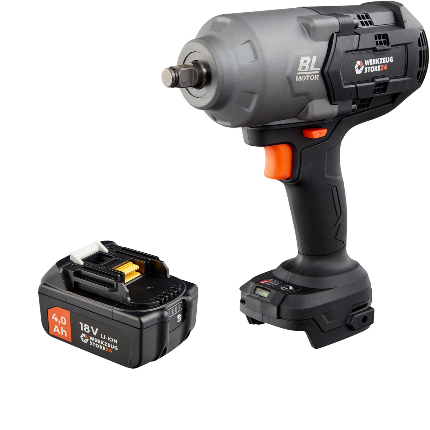 WS24 Akku-Drehschlagschrauber WDS 18 V 1/2" 1.600 NM / 1x 4,0 Ah Akku 3 WS24 Akku-Drehschlagschrauber WDS 18 V 1/2" 1.600 NM / 1x 4,0 Ah Akku