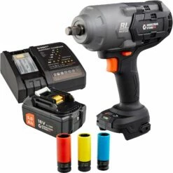 WS24 Akku-Drehschlagschrauber WDS 18V 1/2" 1.600 NM / 1x 5,0 Ah Akku + Schnellladegerät Inkl. Steckschlüsseleinsätze